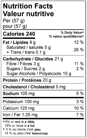Salted Caramel Crisp – 20g Protein, 2g Sugar, 3g fiber | WELLBAR